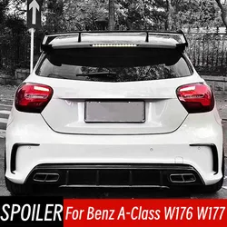 For Mercedes Benz A-Class W176 W177 A180 A200 A220 A250 A260 AMG A45 2013-2022 Rear Roof Trunk Spoiler Wings Car Accessories