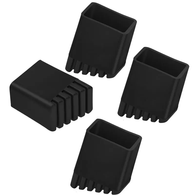 A26F-Rubber Foot Covers 4Pcs For Ladders- Ladder Feet Foot Caps 20X30mm Rubber Ladder Foot Replacement Parts For Step For Ladder