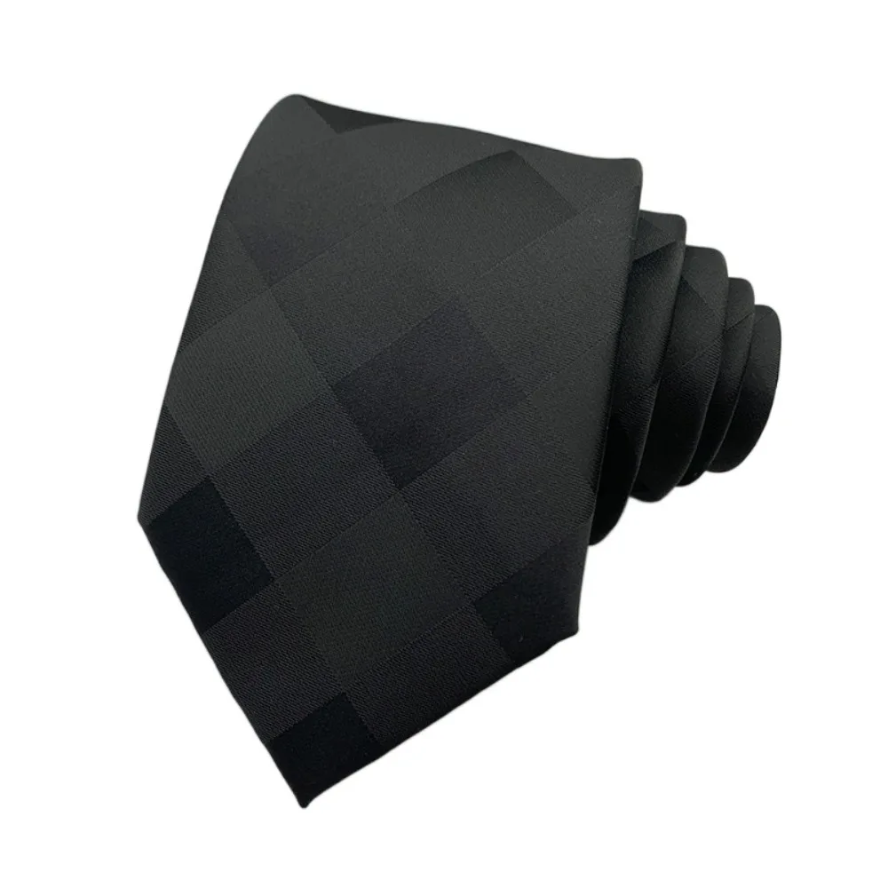

Fashion Solid Color Black Necktie Stripes Floral Men Necktie Hand Tied Adjustable Retro Cravat Suit Accessories