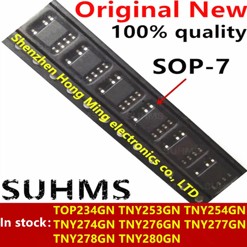 

(10piece) 100% New TOP234GN TNY253GN TNY254GN TNY274GN TNY276GN TNY277GN TNY278GN TNY280GN sop-7