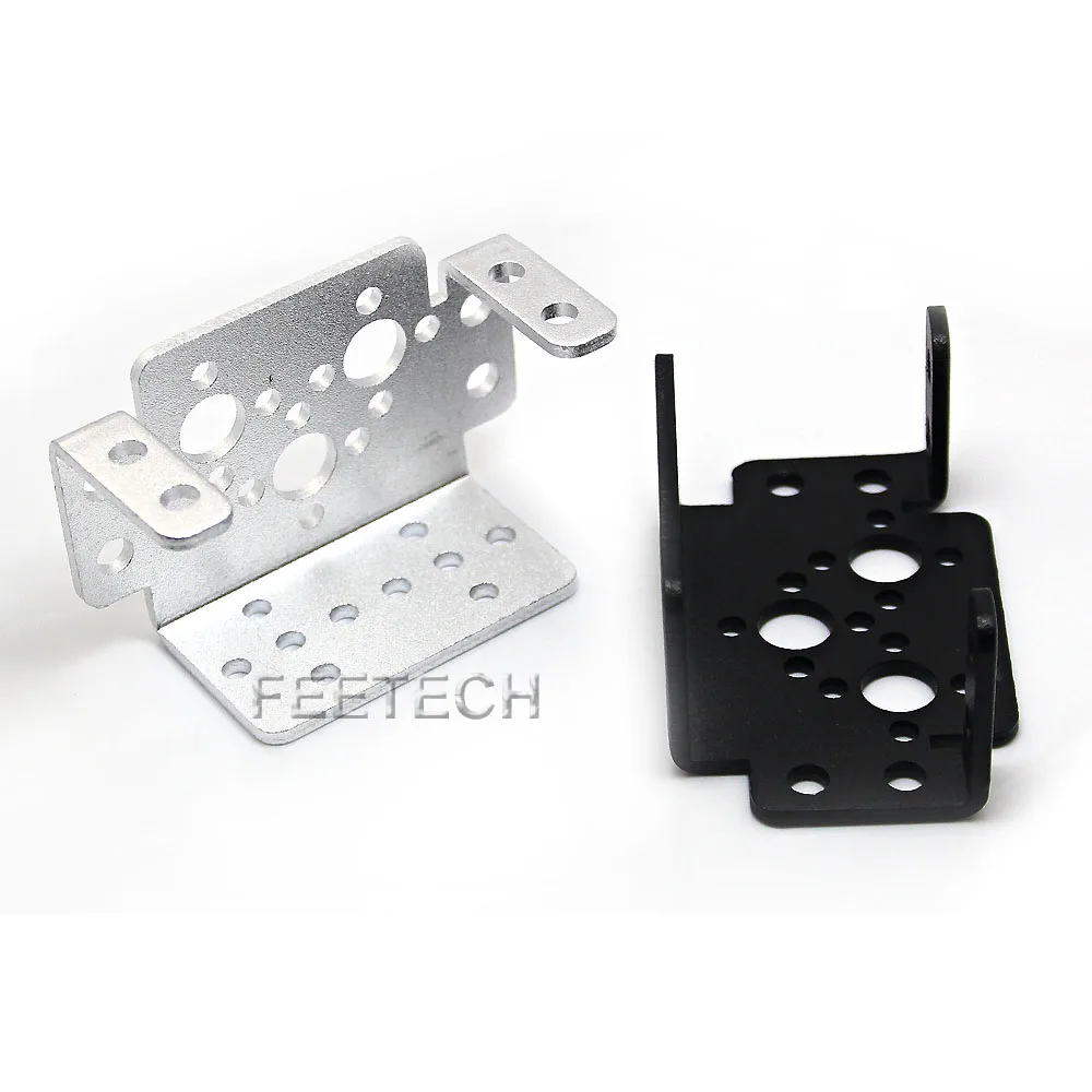 20PCS Feetech Fitec 58mm FK-MB-001 Aluminum Robot Servo Bracket Multi-Purpose For Radio Control Hobby Toys Metal Material