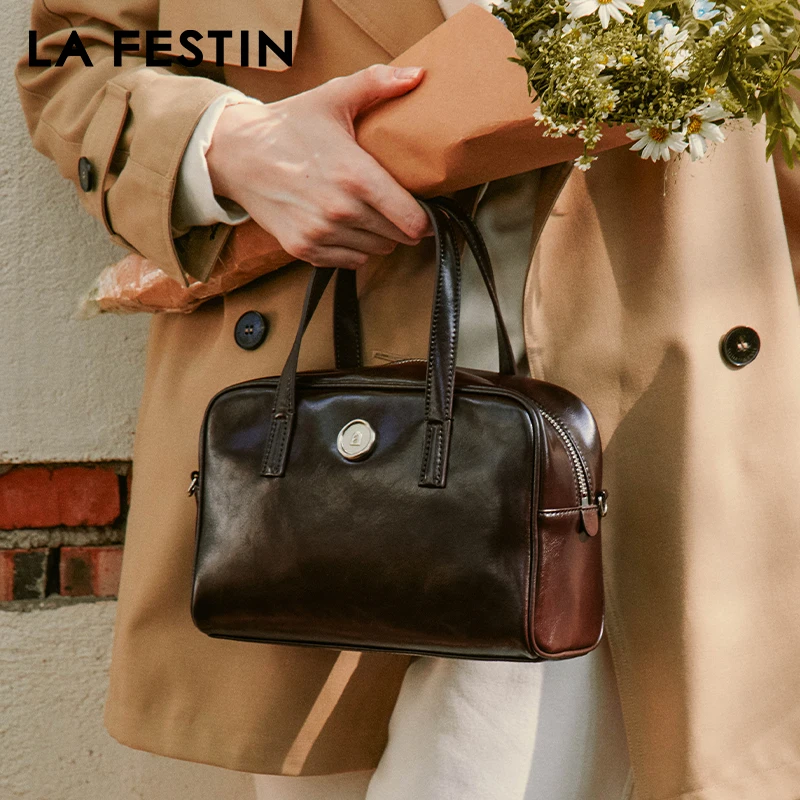 LA FESTIN Original Handbag Women Female Bag Fashion Shoulder Crossbody Bag Classic Retro Bag High Quality Bag Luxury Brand Bag