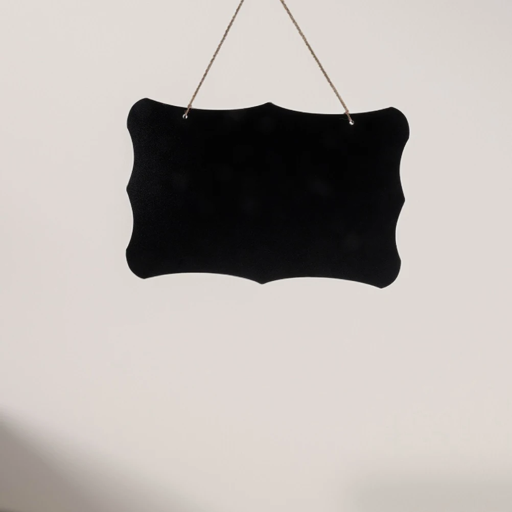 3 قطعة علامات السبورة المعلقة مزدوجة الوجهين سبورة خشبية قابلة للمسح للمنزل مكتب حفل زفاف بوفيه القائمة علامة جدار ملاحظة