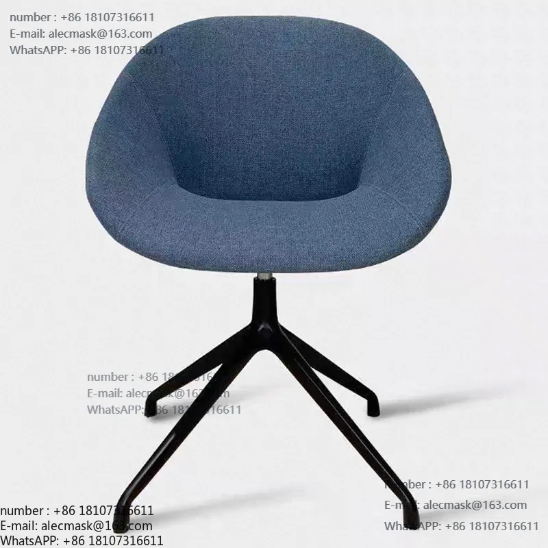 

Sofa chair Nordic simple business negotiation aluminum alloy creative cotton frame single art chair