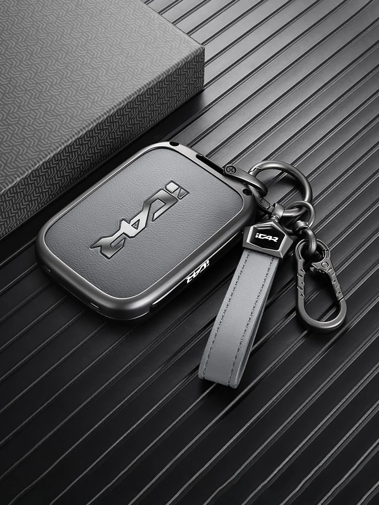 Autoschlüssel-Schutzhülle für Chery ICAUR V23 Universelle Premium-Zinklegierung Schlüsselanhänger-Hülle Vollständiger Schutz Langlebig Stoßfest Zubehör – Detail 7