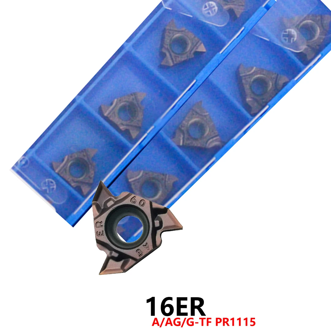Original 16ER A55 A60 AG55 AG60 G55 G60 16ERA55 16ERA60 16ERAG55 16ERAG60 16ERG55 16ERG60 TF PR1115 Threading Carbide Inserts