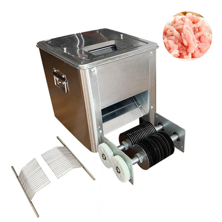 New Best Price Portable Stainless Steel Adjustable Thickness Meat Cutting Chopping Machine Beef Meat Cutter Slicer Mini Meat