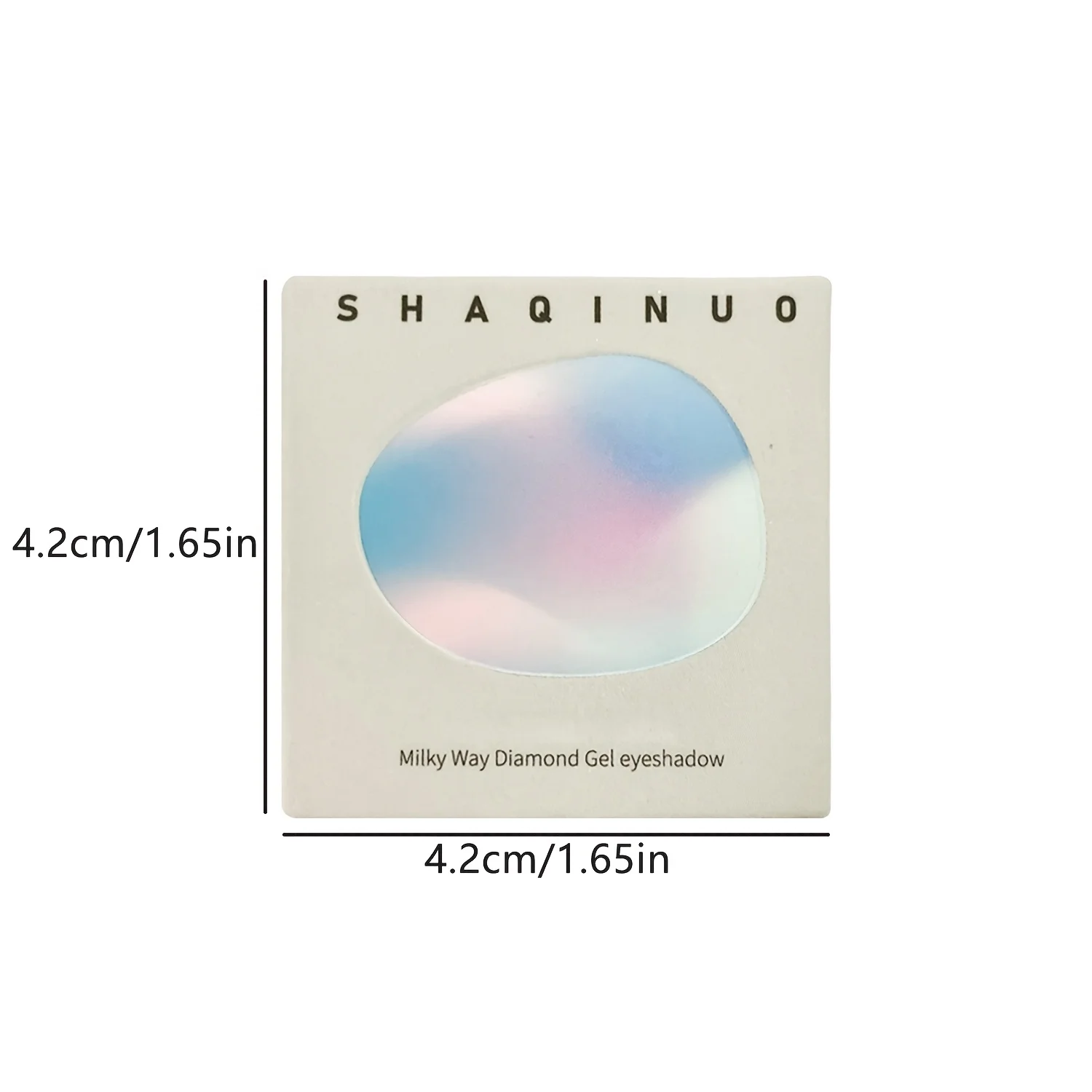 Sombra única "Galaxy Diamond" |   Brilho cósmico ultrafino |   Maquiagem Multiuso (Olhos/Rosto/Corpo) |    Acabamento Metálico