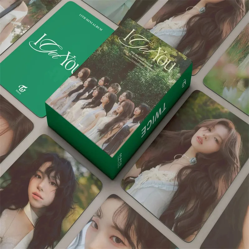 

55Pcs/Set Idol Girl New Album DIVE Lomo Cards HD Print Photocards NaYeon Mina Sana Chaeyoung Tzuyu Momo Jihyo JungYeon Fans Gift