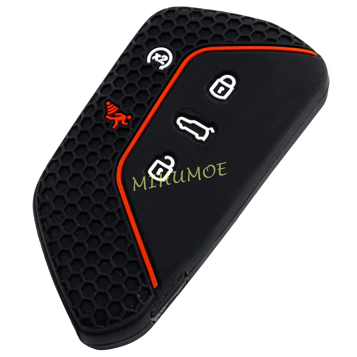 Силиконовый брелок для ключей, чехол-брелок для VW Volkswagen Atlas/ Atlas Cross Sport 2024 2025, 5 кнопок, автомобильные аксессуары