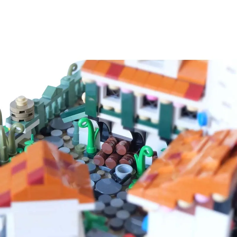 Set di Costruzioni Modulari Personalizzabili da 1721 Pezzi, Casa di Pan di Zenzero, Design Semplice Educativo Fai-da-Te, Regalo per Ragazzi e Vacanze