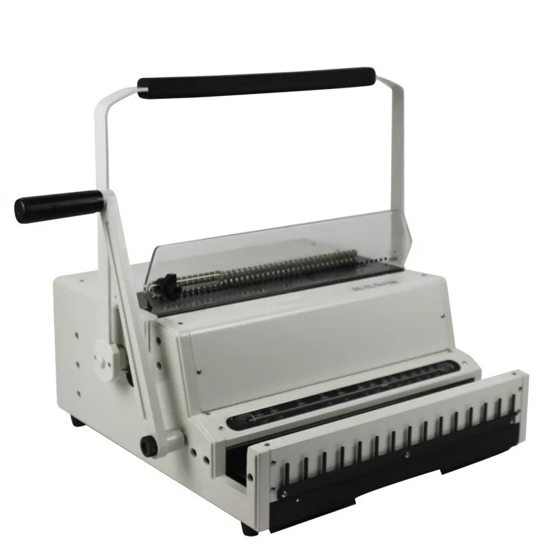 Iron Ring Binding Machine Loose-leaf hole punch Coil book binding 2:1/3:1 binding machine