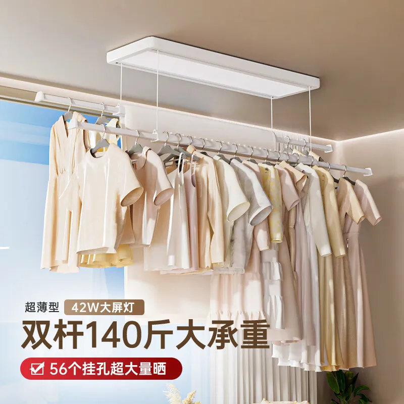 

The Comprehensive Large-screen Intelligent Lifting Invisible Table Is Telescopic and Embedded in The Household Double Rod