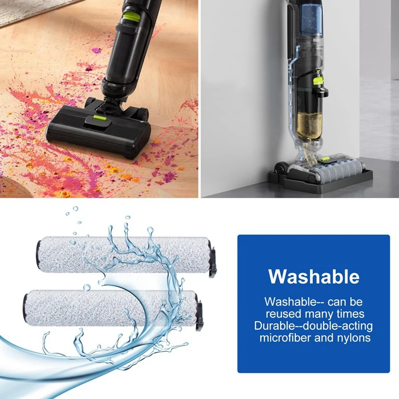 فلتر فرشاة بديل لملحقات المكنسة الكهربائية الرطبة والجافة Eureka NEW400