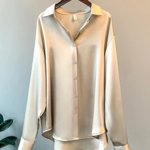 Ceket-saten-uzun kollu kadın tişörtü ve ofisteki bayan, kadın giyim, Kore tarzı, şık, tasarımcı ve lüks 2023 sonbaharı 8 kadın giyiminin ana satış markası, lüks-1 numara