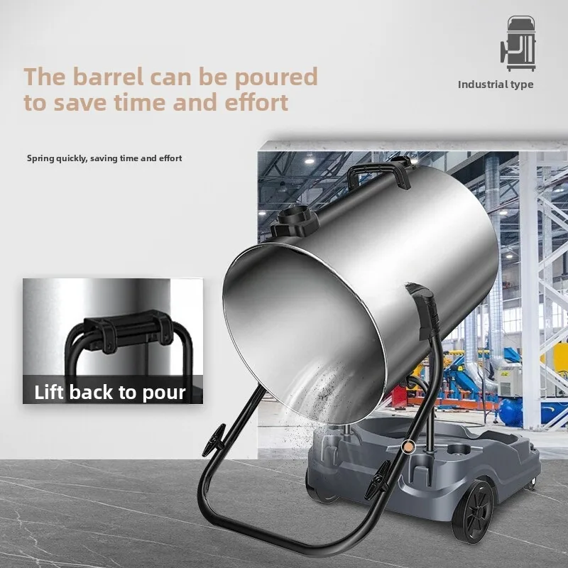 Промышленный пылесос 70/80/100 л, 3500 Вт, заводская мастерская, пыль, влажная и сухая