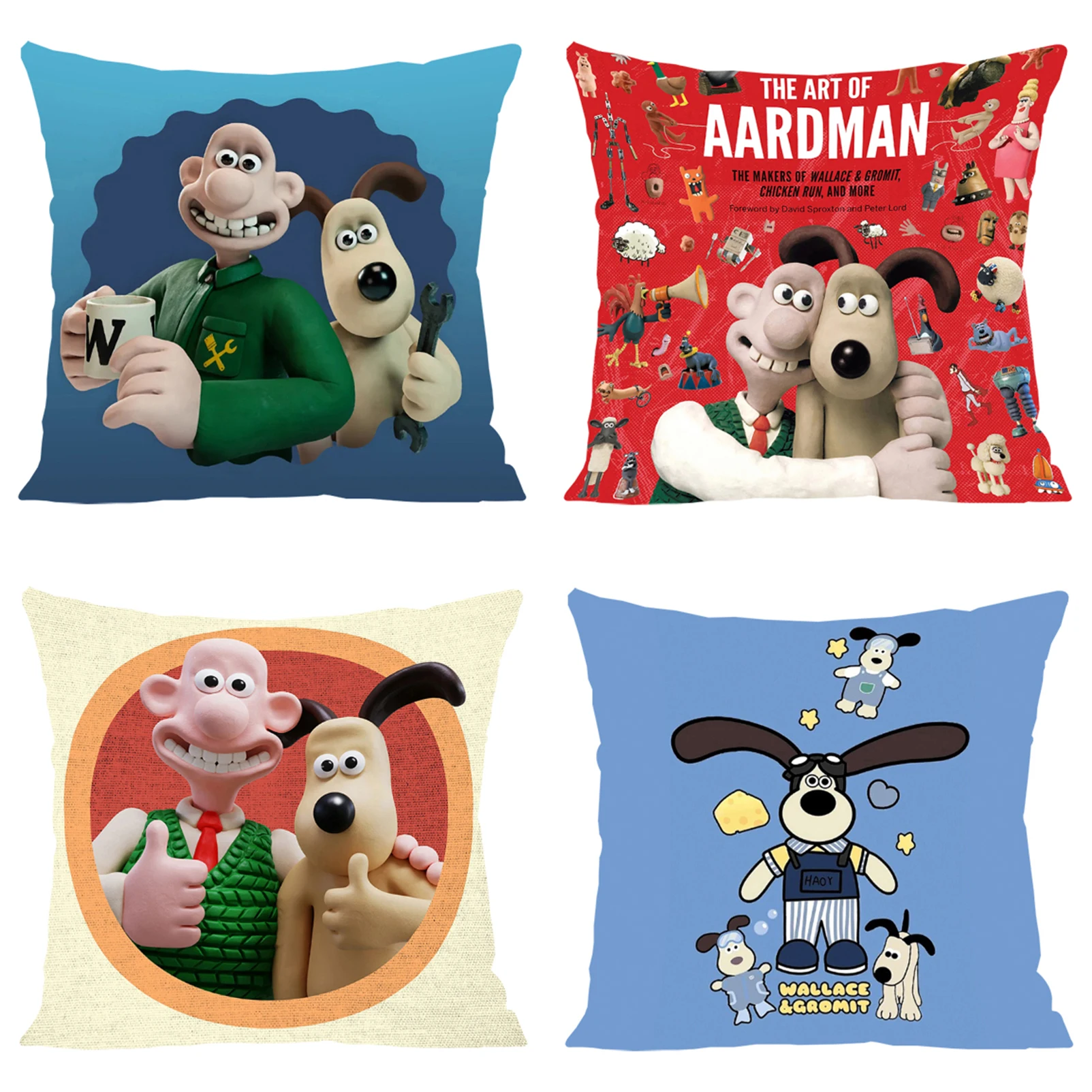 

Pillow Cases Decorative Pillowcase 40x40 G-Gromit Pillowcases for Pillows 45x45 Cushions Cover Cushion Covers Home Decoration