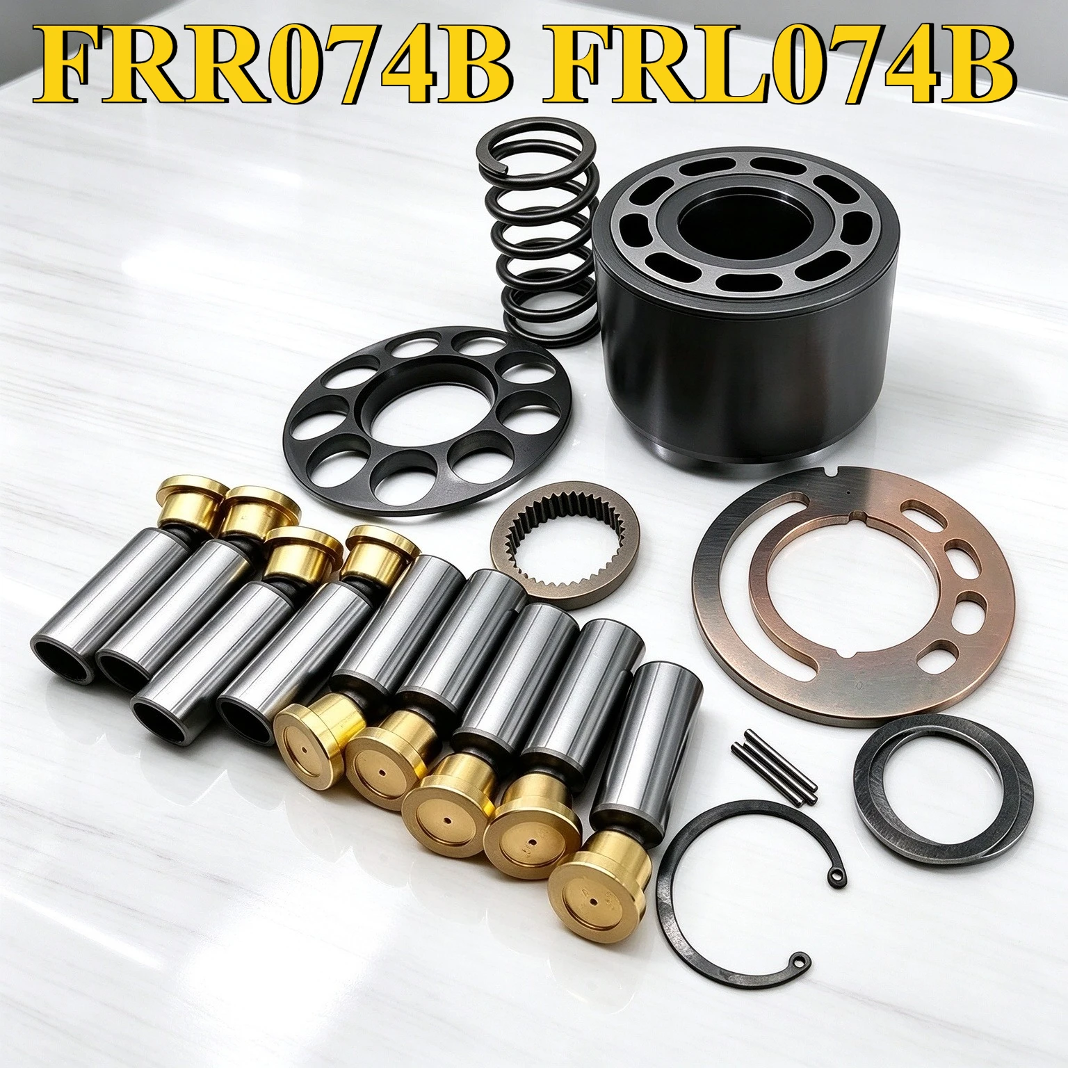 Excavator Hydraulic Pump Accessories Pump Rotating Group Maintenance Kit FRR074B FRL074B Axial Piston Pump