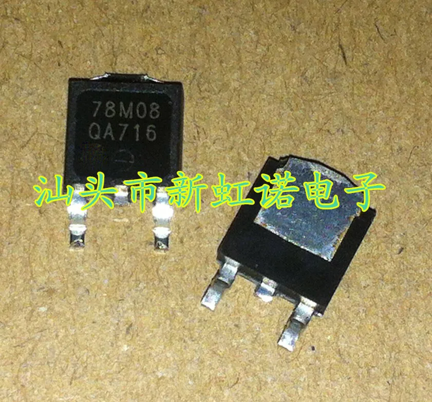 5 قطعة/الوحدة جديد الأصلي 78M08 الصمام الثلاثي الدوائر المتكاملة نوعية جيدة في الأوراق المالية