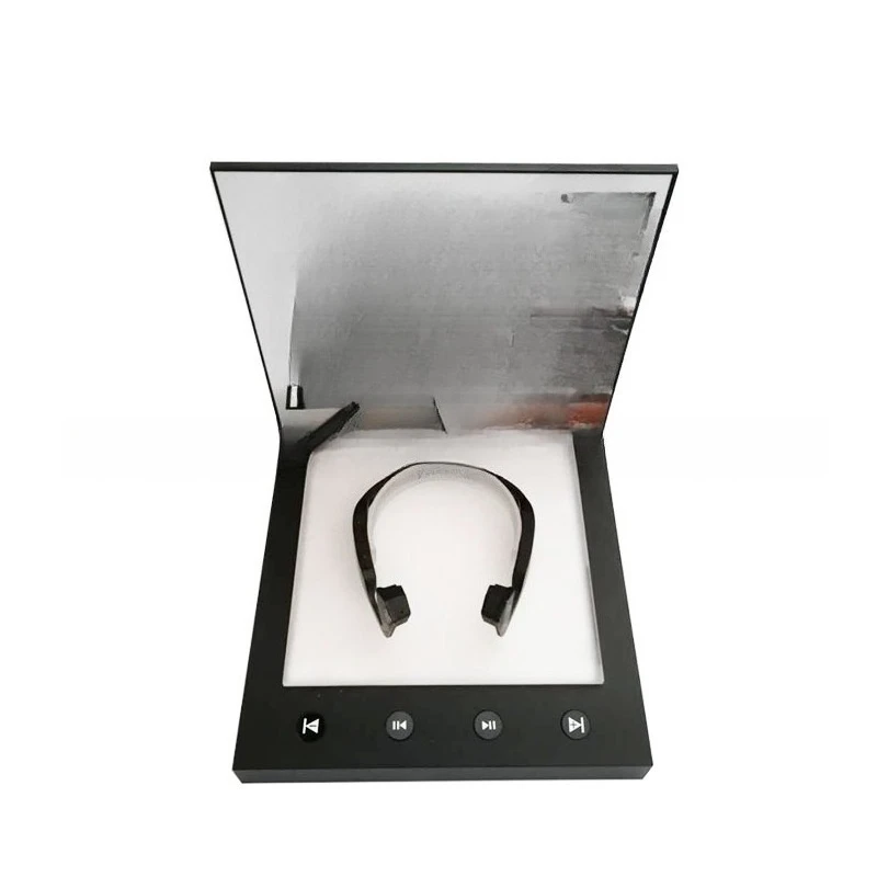 Acrylic earphone display stand Bluetooth bone conduction earphone wireless sports earphone luminous product display stand