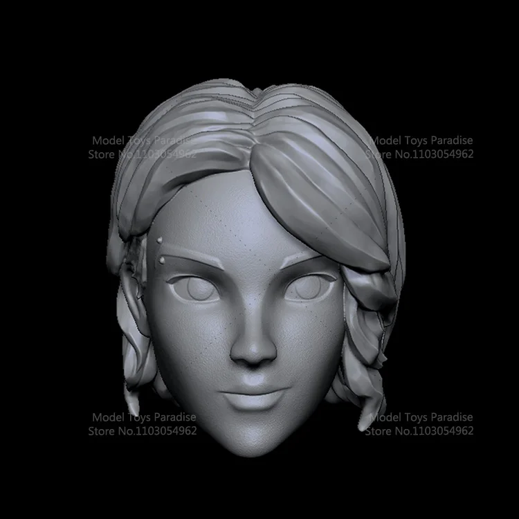 DIY sin pintar, escala 1/12, soldado de mujer Gwen, modelo blanco, cabeza de araña, cabeza de superhéroe esculpida, cuerpo de figura de acción de 6 pulgadas