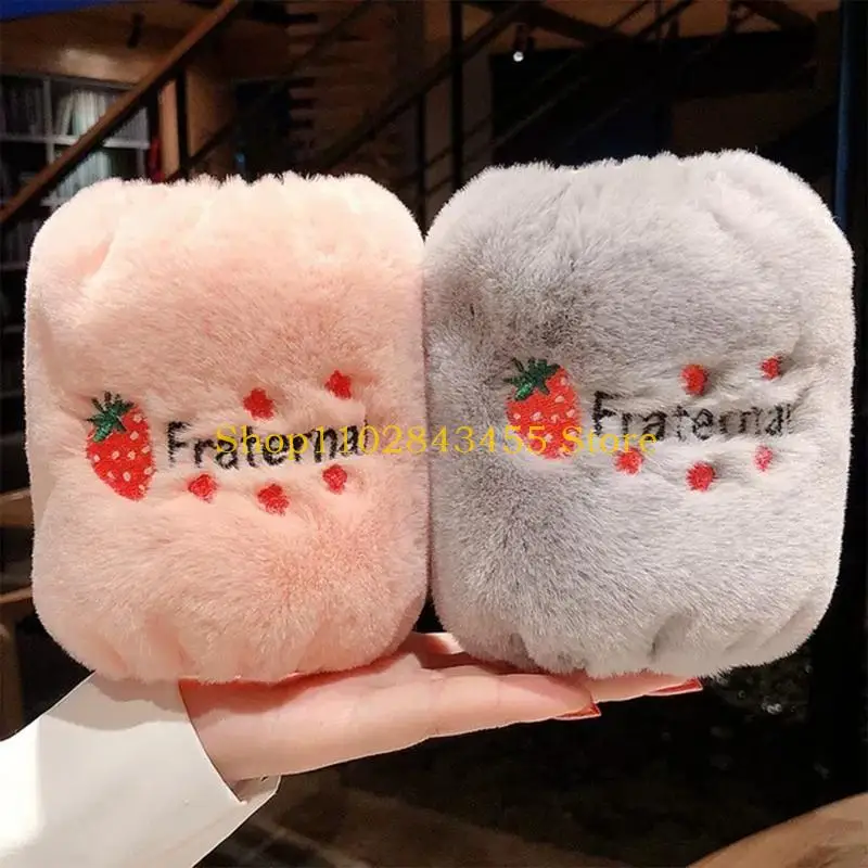 

49MC Детские короткие нарукавники с героями мультфильмов, плюшевые защитные чехлы для рук, многоразовые чехлы для рук