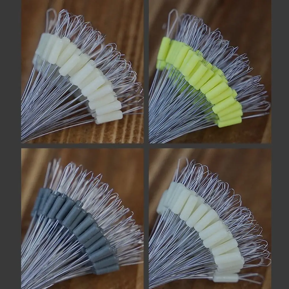 

Line Tackle Accessories Float Fishing Bobber Float High Concentricity Space Bean Soft Silicone Transparent Rubber Bean