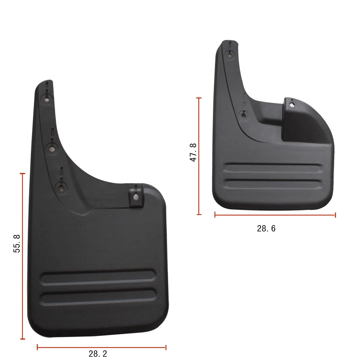 Mud Flaps Mudflaps Guardabarros Front Rear Fender For Toyota Hilux Vigo 2WD 2006 2007 2008 2009 2010 2011 2012 2013 YC101022
