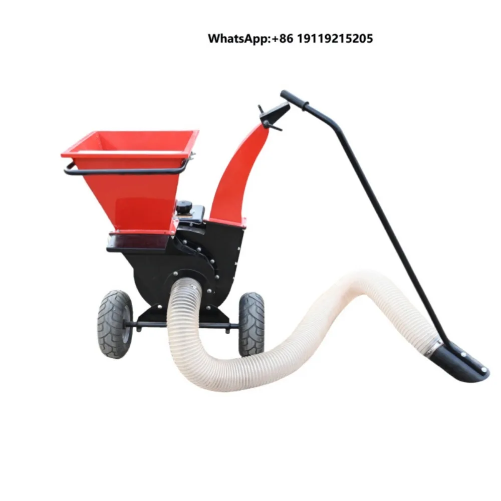 Wali CS706 3-in-1Gasoline Branch Shredder with a Leaf Vacuum Kit Wood Chipper  Wood Cutter Machine for Large Ochards Garden.