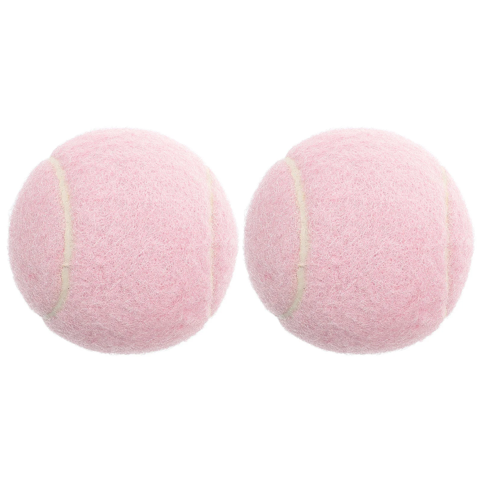 2 Stuks Tennis Speelgoed Rubberen Bal Voor Speler Ballen Training Meisje Spelen Beginner Praktijk Kind