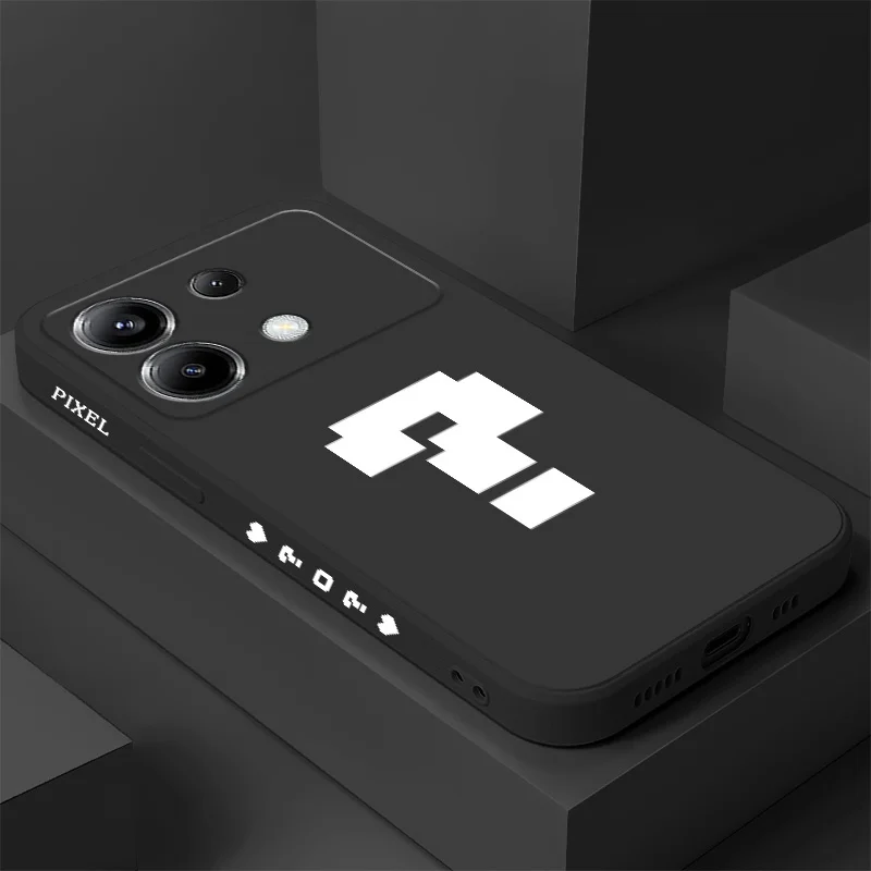 

Pixel Question Phone Case For Xiaomi Poco F7 X7 X6 F6 M6 M5 M5S F5 X5 F4 X4 M4 F3 M3 X3 Pro 4G 5G GT Silicone Cover