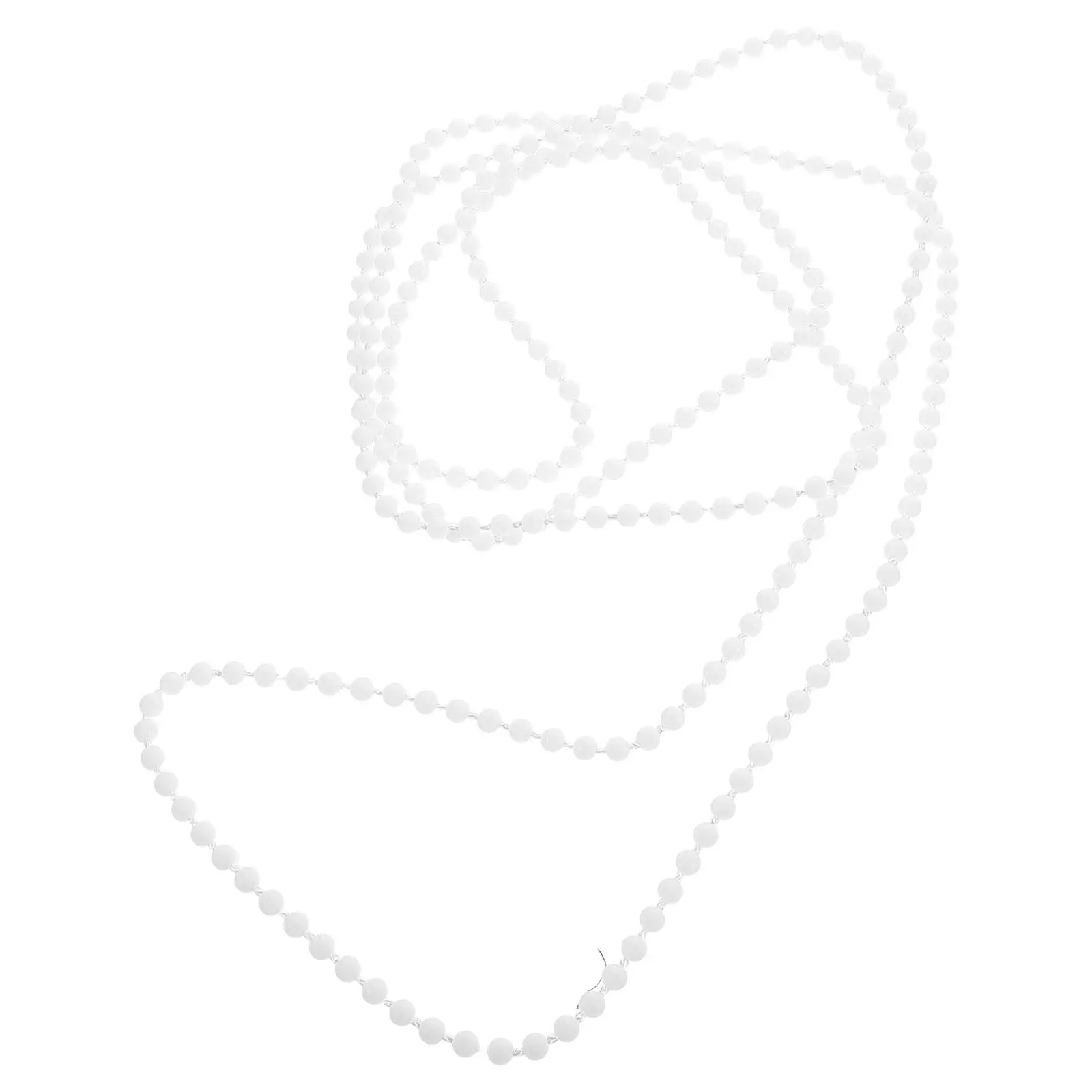 Chaîne à billes en plastique pour stores à enroulement, rideaux romains et rideaux verticaux, accessoires de remplacement et de réparation pour rideaux et portes
