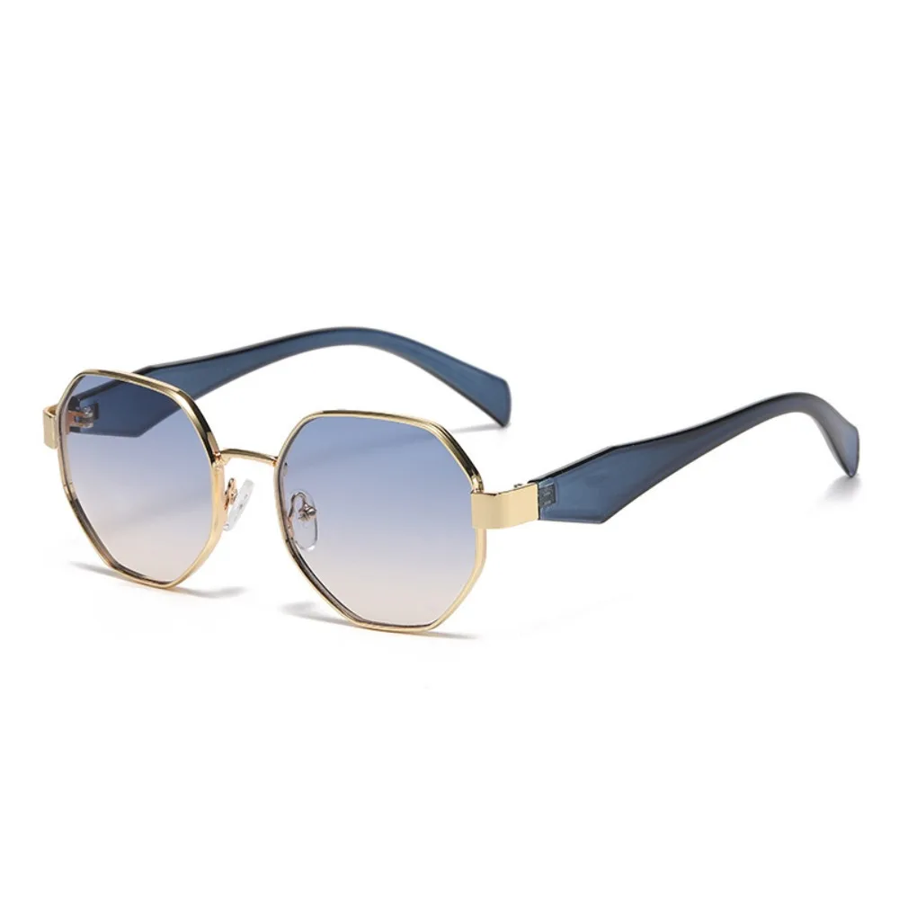 

Fashion UV400 Polygonal Sunglasses Classic PC Women Sunglasses Shades Eyewear Gradient Color Anti-UV Glasses Vacation