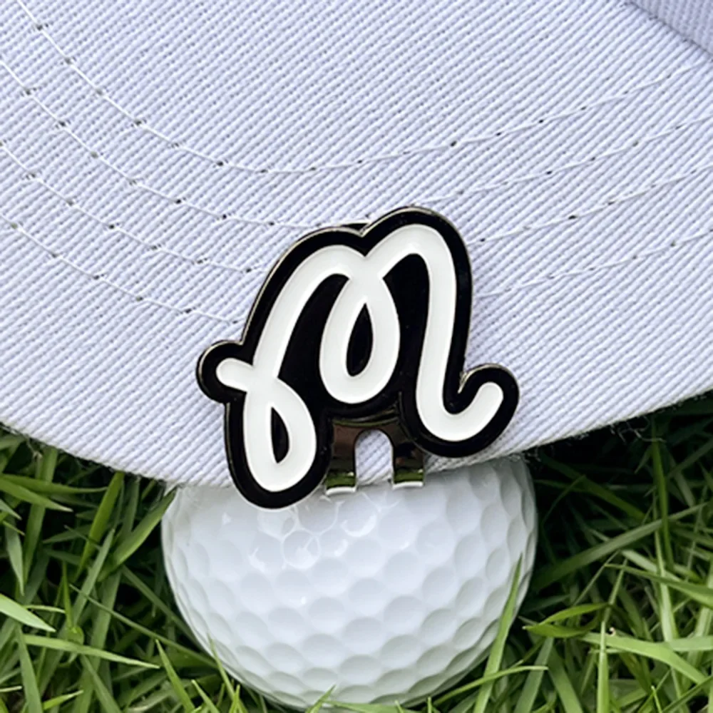 

Golf hat clip - letter M hat clip with magnet for men and women, simple new product, marking ball accessories, fan supplies