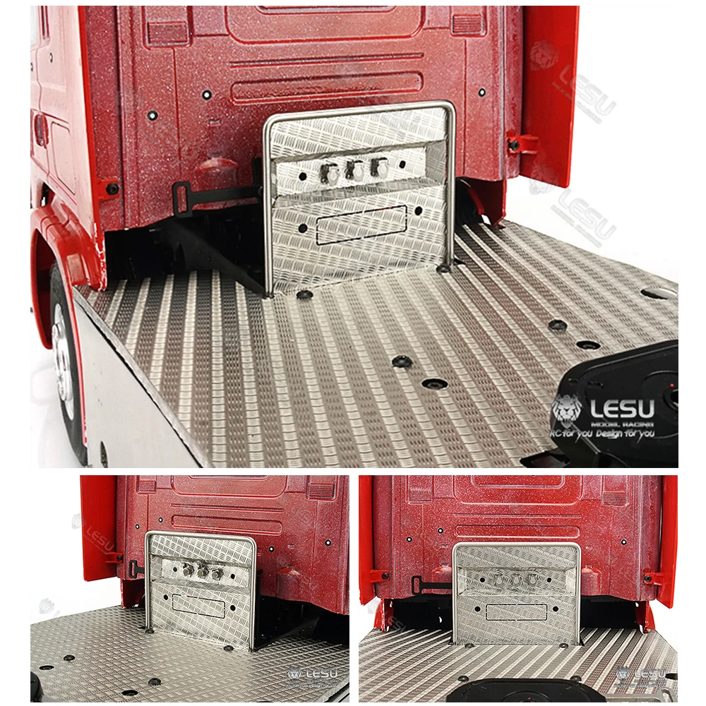 LESU Simulazione di Metallo Filo Rack Staffa di Fissaggio G-6218 per Tamiya R470 R620 770S 1/14 RC Modello di Camion Aggiornamento Parti di Modifica