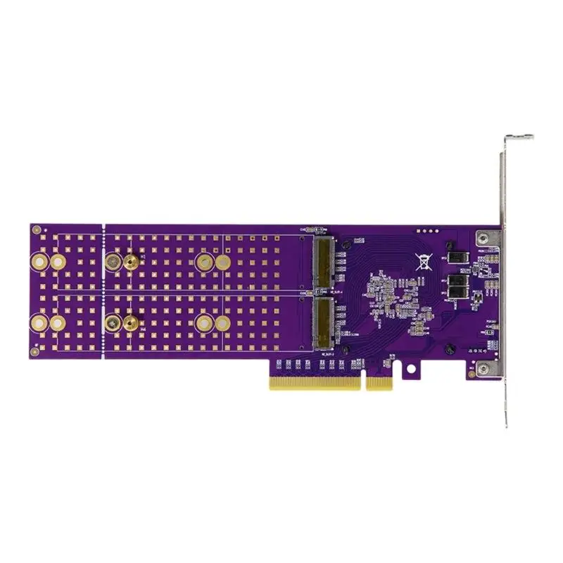 Y1UB ASM2824 Hardware 2 Bay HDD Enclosure PCIE4.0 for Minisforum MS