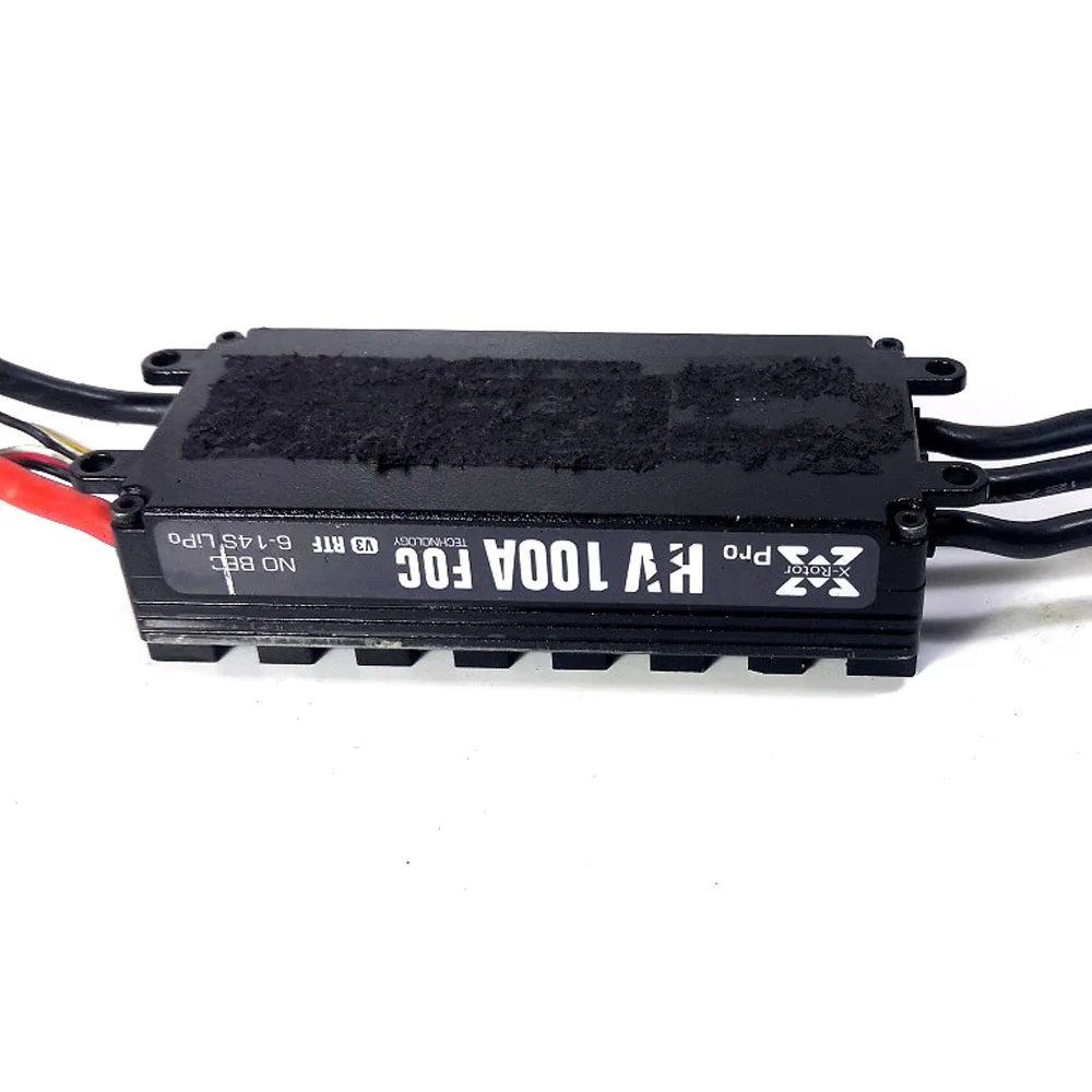 Second hand 100A ESC Drone Control 6- 14S lithium UAV Battery High Voltage Aircraft Plant Protection Ariplane Waterproof 12S ESC