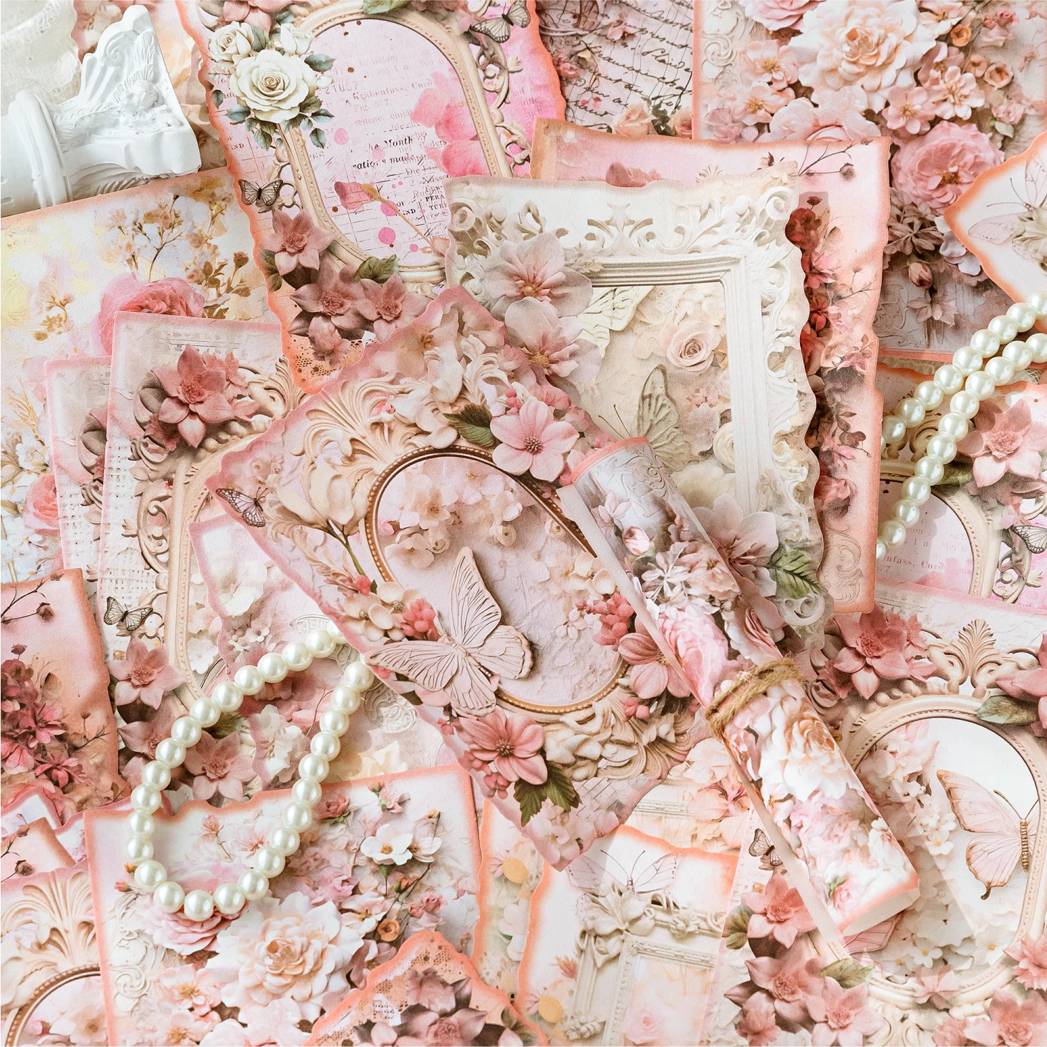 Memory Post Office Series Retro Message Paper, Memo Sub, 6 paquets, uno