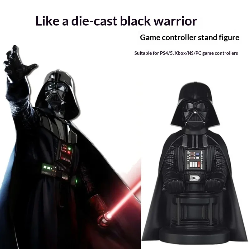 Darth Vader Controller Holder Stand for PS5 PS4 Xbox Gamepad Display Rack Anime Figure Model Desk Organizer Gaming Decor view 6