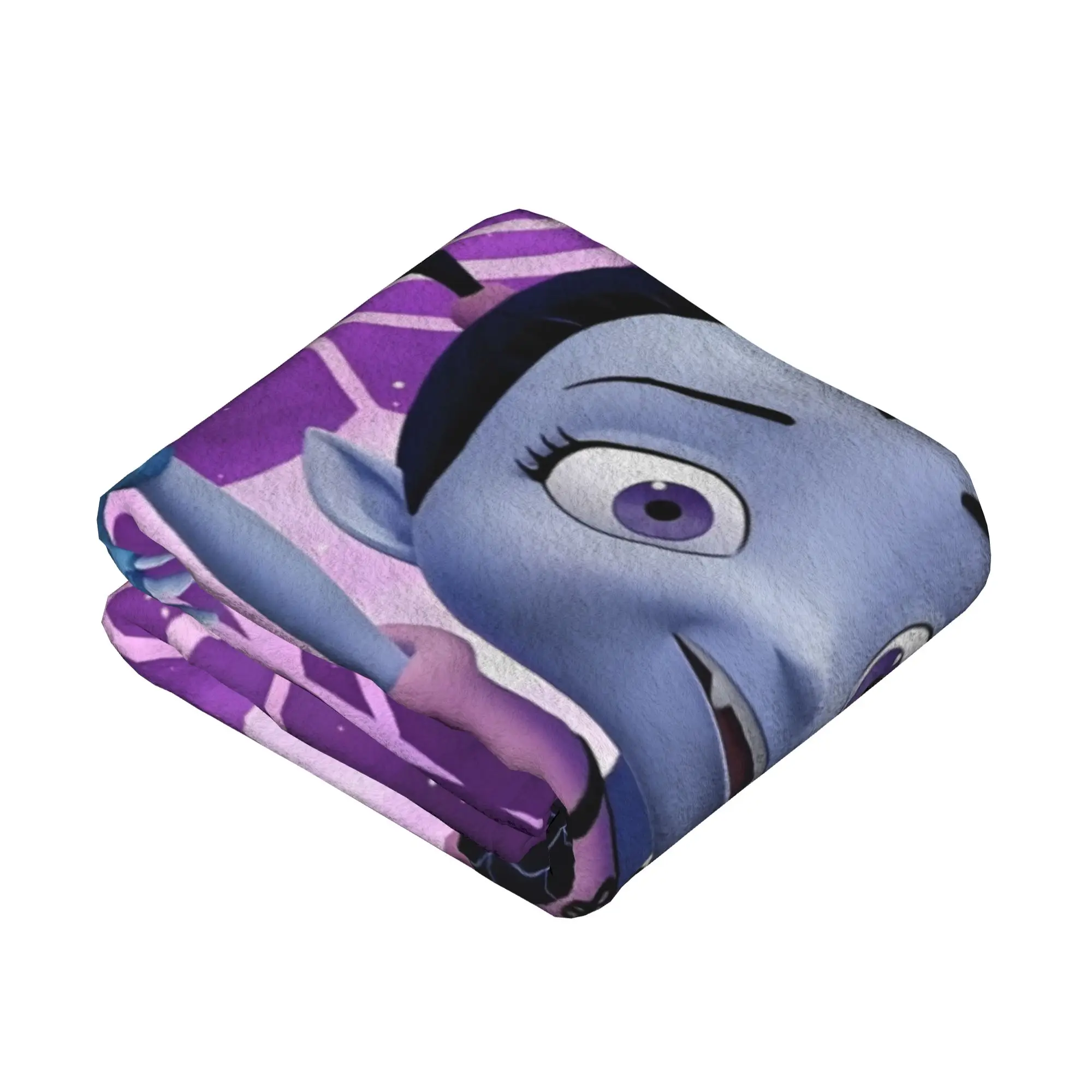 بطانية مصاص الدماء للمراهقين من vampirina بطانيات رمي ناعمة مريحة للأريكة مقاس 50 × 60 بوصة مفرش سرير متعدد المقاسات #3