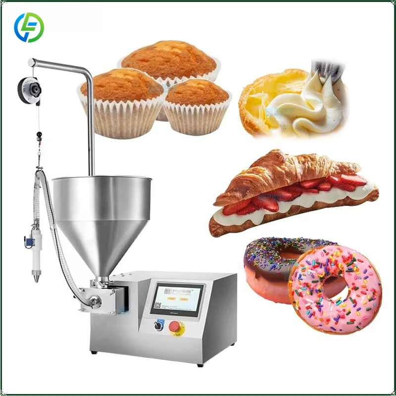 Semi-Automatic Cake Donut Croissant Production Line New Molding and Filling Machine for Bakery FL Customized