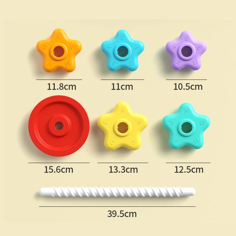 Brinquedo de empilhamento de aninhamento de arco-íris – Anéis de torre musicais para bebês de 1 a 3 anos, quebra-cabeça de aprendizagem precoce montessori e brinquedo infantil sensorial