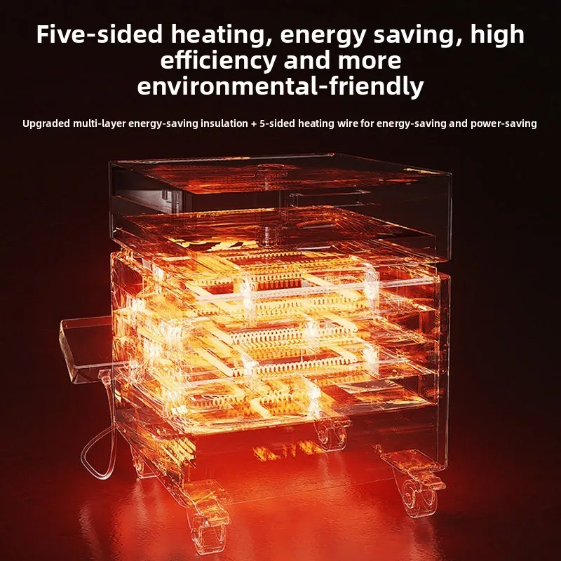 Mini Electric Kiln 1200°C Intelligent Ceramic Kiln Pottery Firing Oven Tabletop with Digital Controller