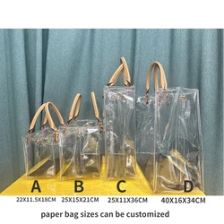 Consegna sciarpa moda tracolla in pelle fatta a mano borsa in PVC accessori Set per le donne borsa fai da te tracolla trasparente Tote Bag