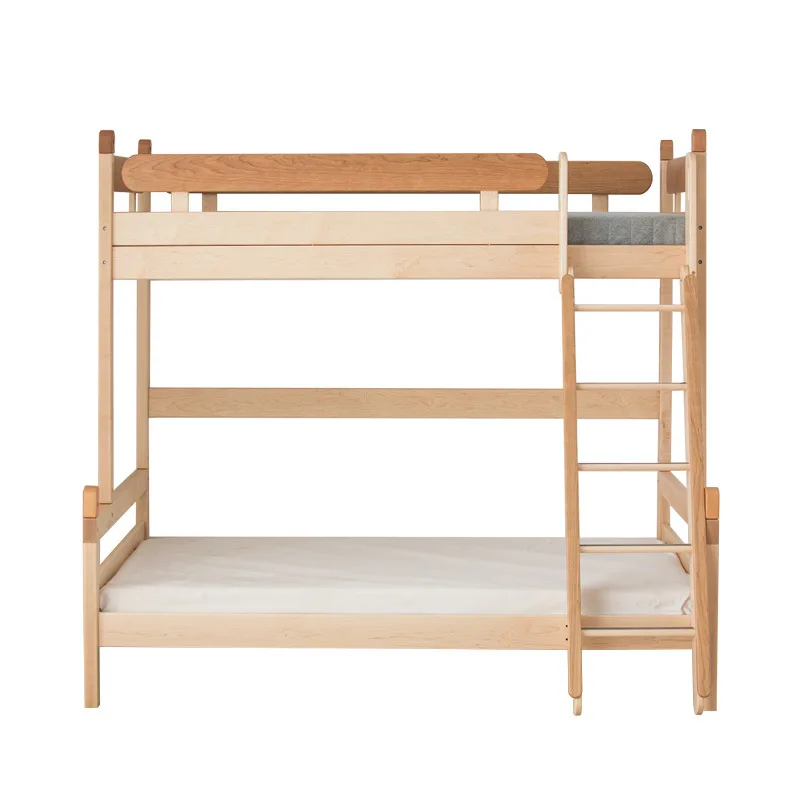 Solid wood children's bed Tree house Mother and child High and low Children's house Upper and lower
