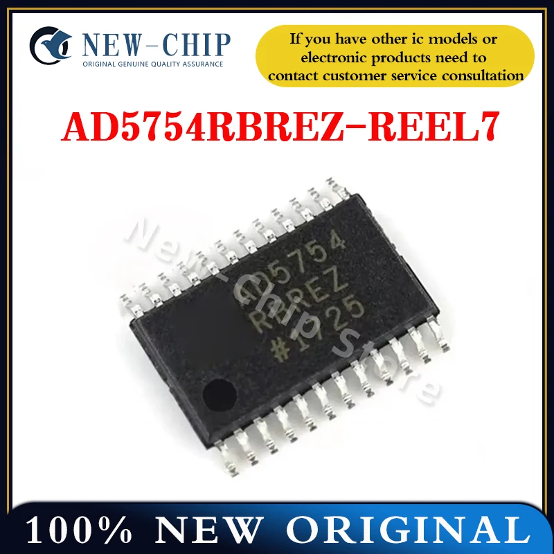 1 PCS-20 PÇS/LOTE AD5754RBREZ-REEL7 AD5754 TSSOP24 NOVO ORIGINAL AD5754RBREZ