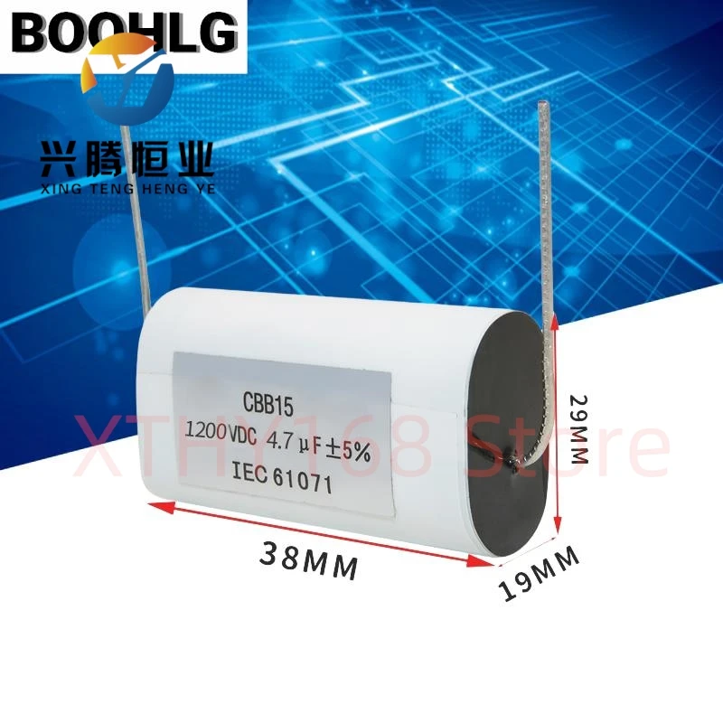 

MKP-L 4,7 мкФ микрофибрация 1200 В неиндурованный осевой абсорбционный конденсатор CBB16 1200 В постоянного тока