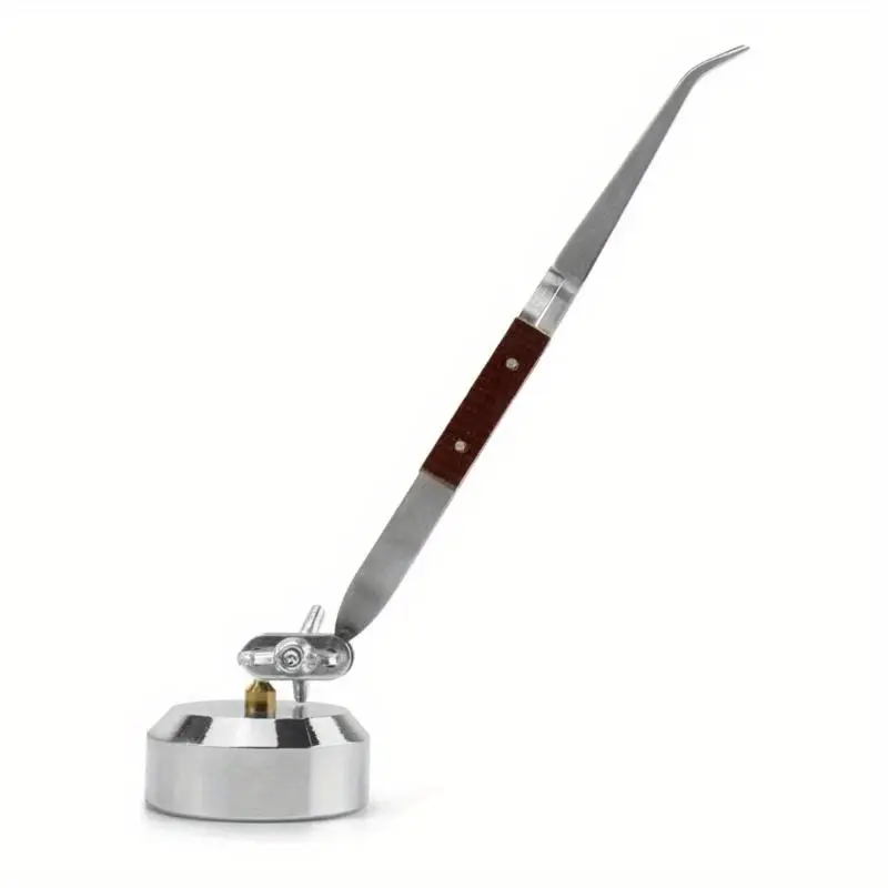 Soldering Tool Third Hand with Tweezer Jewelry Making Repair Hands Free Soldering Tweezers with Base for Holding Bead view 5