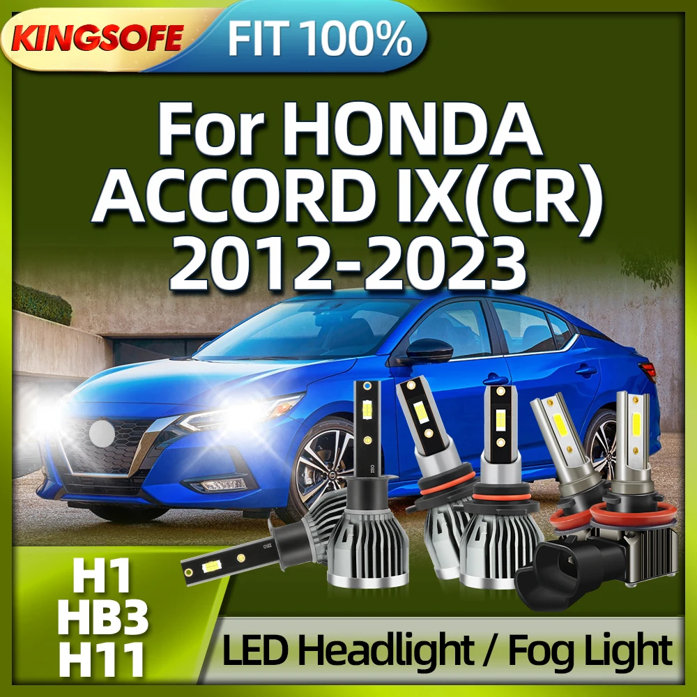 

Roadsun H1 HB3 Led Bulb H11 Fog Light 30000LM Car Headlight For HONDA ACCORD IX CR 2012 2013 2014 2015 2016 2017 2018 2019-2023