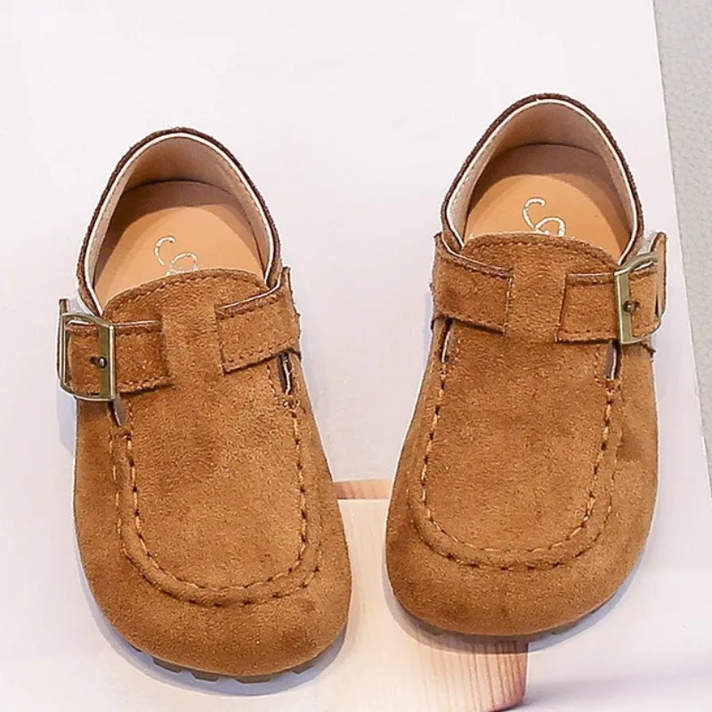 

Children Casual Shoes Retro Boys Girls Flats 2025 New Spring and Autumn Children Boys and Girls Single Shoes Kids Shoes for Girl